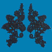 Lace appliqué